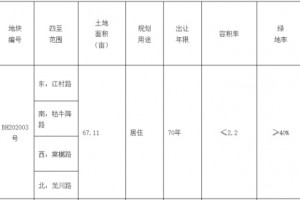 合肥市29.24亿元出让3宗地块和昌奥园佳源各得一宗